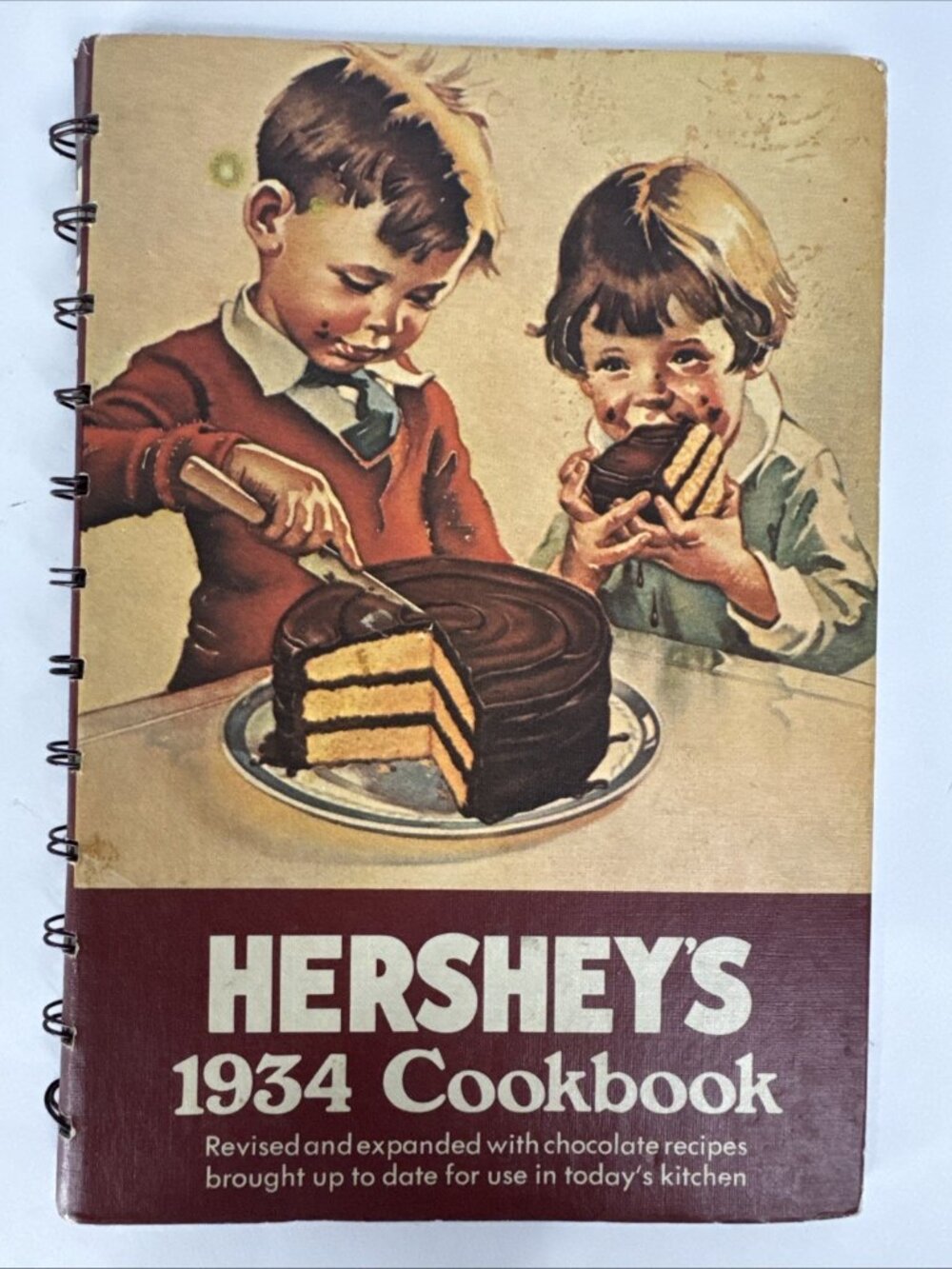 Hershey's 1934 Cookbook Revised 1971 5th Printing see 16 pics for condition